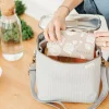 So Young Polyester Ice Pack - White Peonies* Lunches