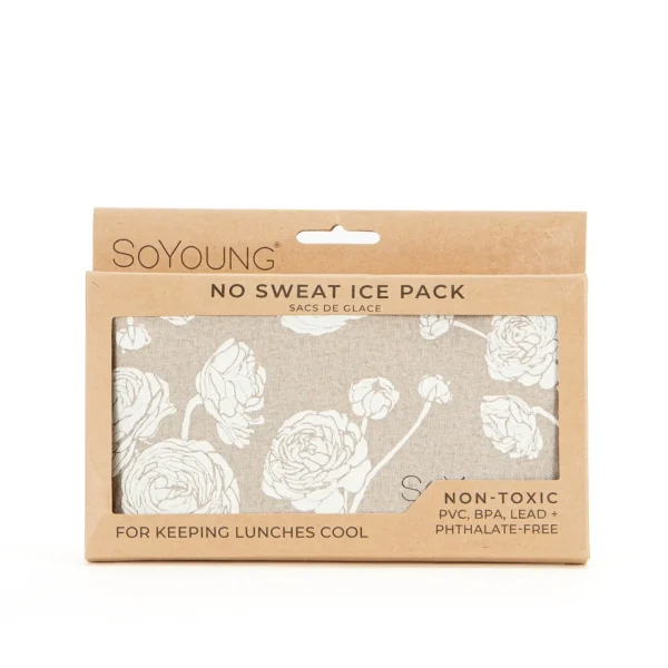 So Young Polyester Ice Pack - White Peonies* Lunches