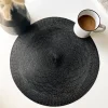Nostalgia Import Polyester Placemat - Black* Tablecloths, Placemats & Napkins