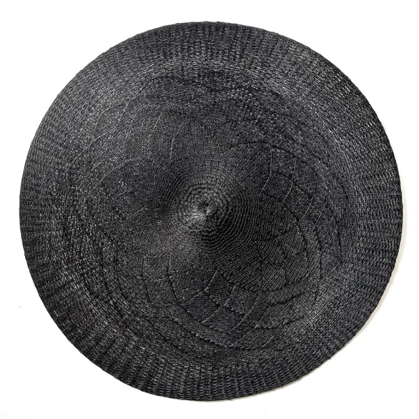 Nostalgia Import Polyester Placemat - Black* Tablecloths, Placemats & Napkins