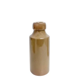 Pine Center Porcelain Candle Holder - Beige* Candle Holders