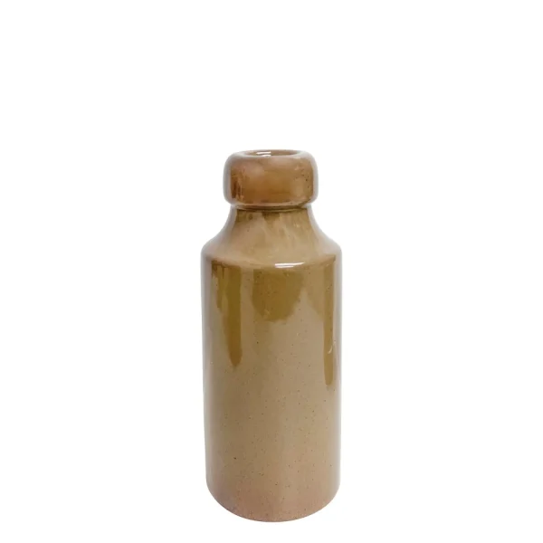 Pine Center Porcelain Candle Holder - Beige* Candle Holders