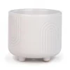 Attitudes Import Pot On Stand - Rainbow* Vases & Pots
