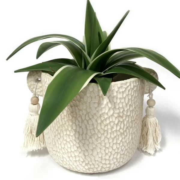Nostalgia Import Pot With 5" Fringe - Uvita* Vases & Pots