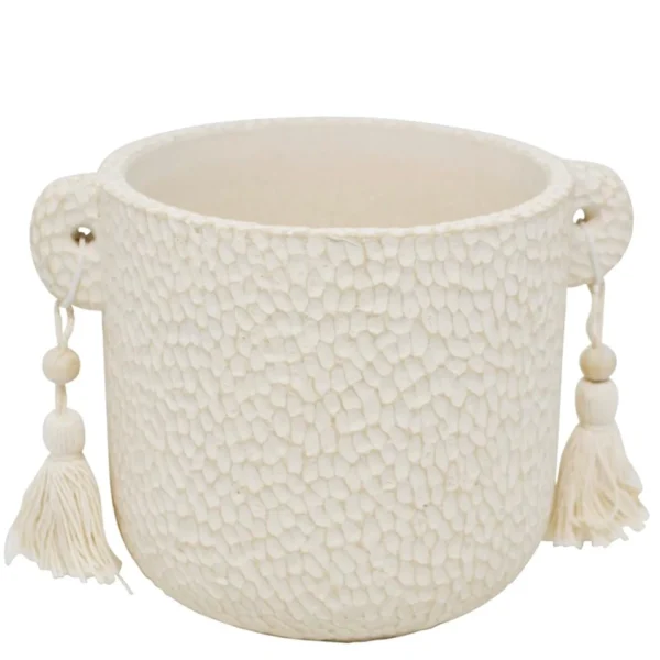 Nostalgia Import Pot With 5" Fringe - Uvita* Vases & Pots
