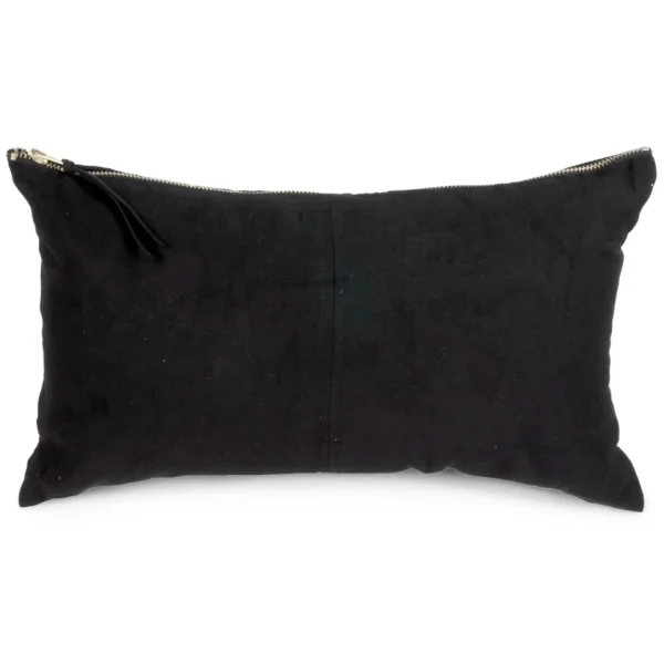 Agence K Rectangle Faux Suede Cushion - Black* Cushions