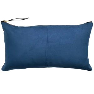 Agence K Rectangle Faux Suede Cushion - Blue* Cushions