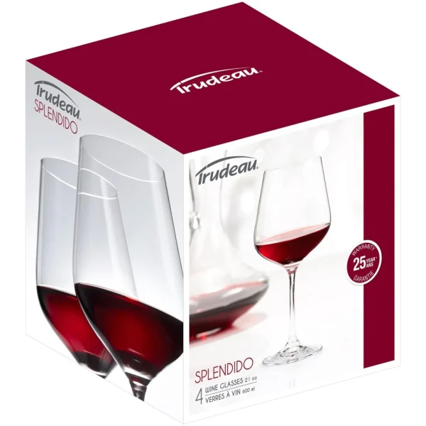 Trudeau Red Wine Glass - Splendido* All For Wine