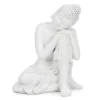 Attitudes Import Resting Buddha - White* Decorative Objects