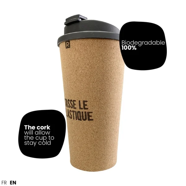 Ricardo Reusable Cork Cup* Traveling Mugs