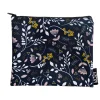 Les textiles Patlin Reusable Medium Snack Bag - Blue Flower* Lunches
