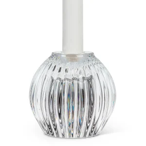Abbott Reversible Glass Candle Holder - Clear* Candle Holders