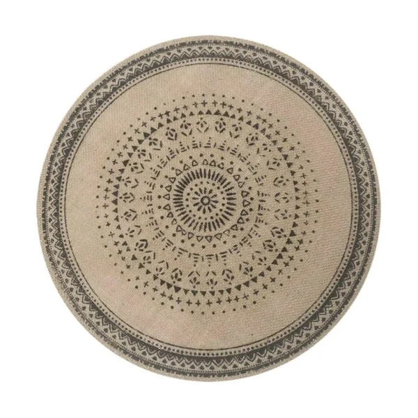 Nostalgia Import Round Patterned Placemat* Tablecloths, Placemats & Napkins
