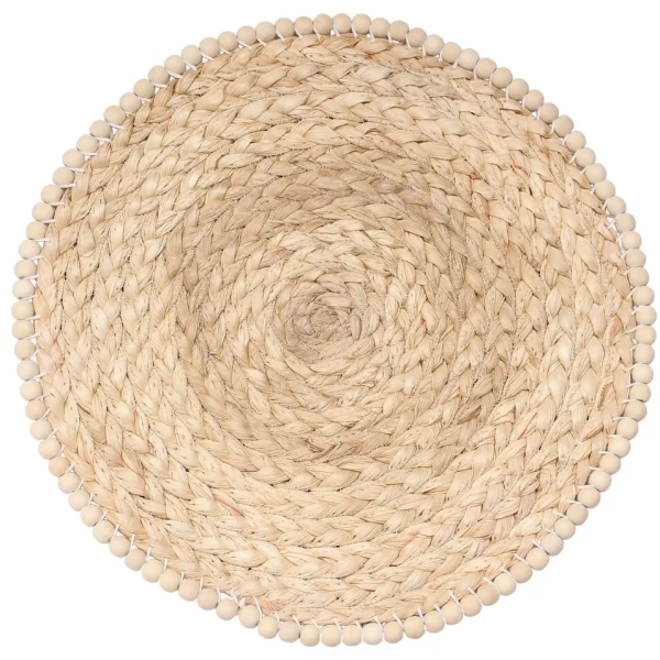 Harman Round Placemat With Beads - Palma* Tablecloths, Placemats & Napkins