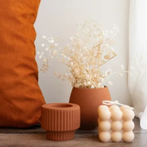 Bovi Rusty Candle Holder - Cera* Candle Holders