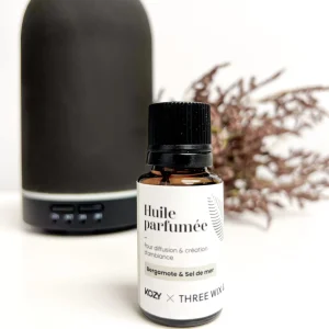 Kozy x Three Wix & CO Scented Oil - Bergamot & Sea Salt* Essential & Scented Oils