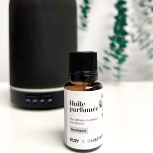 Kozy x Three Wix & CO Scented Oil - Eucalyptus* Essential & Scented Oils