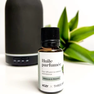 Kozy x Three Wix & CO Scented Oil - Hibiscus & Guava* Essential & Scented Oils
