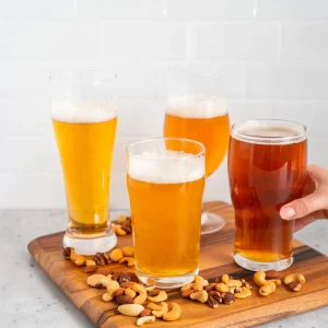 Agence K Set Of 4 Beer Glasses* All For Beer