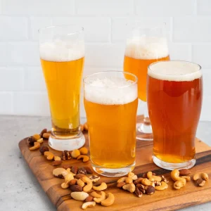 Agence K Set Of 4 Beer Glasses* All For Beer