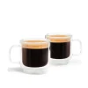Safdie & Co Set Of 2 Cups - Espresso* Mugs