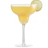 Intercontinental Mercantile Set Of 2 Large Margarita Glasses With Stem Pattern* All For Spirits