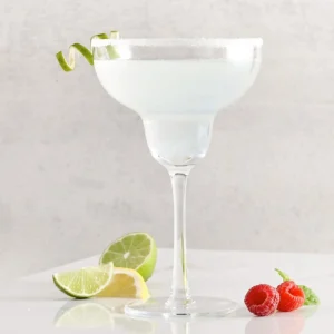 Intercontinental Mercantile Set Of 2 Large Margarita Glasses With Stem Pattern* All For Spirits