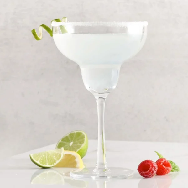 Intercontinental Mercantile Set Of 2 Large Margarita Glasses With Stem Pattern* All For Spirits