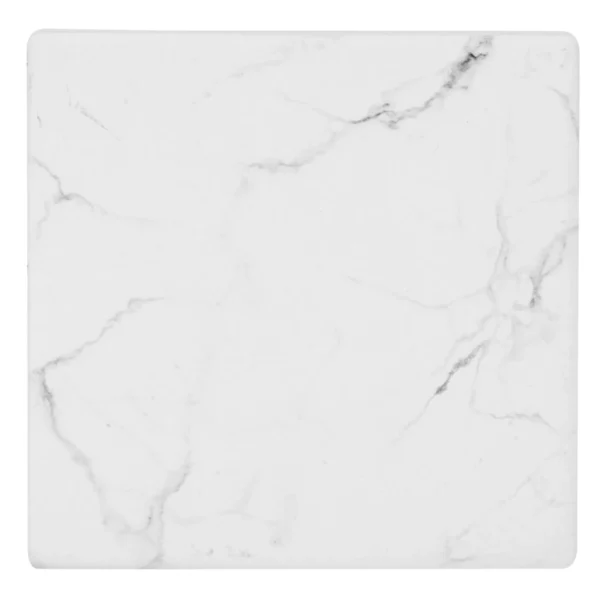 Attitudes Import Set Of 4 Marbled Coasters - White* Serving Accessories