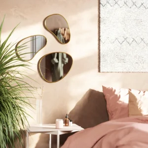 Umbra Set Of 3 Mirrors Pebble - Hubba* Mirrors