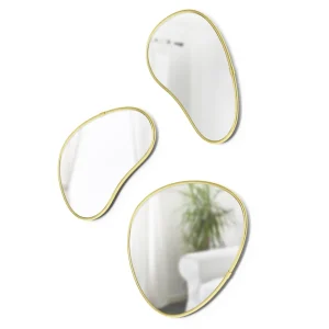 Umbra Set Of 3 Mirrors Pebble - Hubba* Mirrors