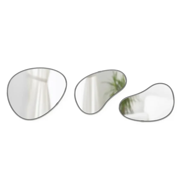 Umbra Set Of 3 Mirrors Pebble - Hubba* Mirrors