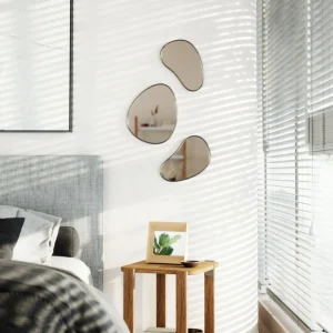 Umbra Set Of 3 Mirrors Pebble - Hubba* Mirrors