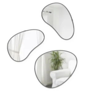 Umbra Set Of 3 Mirrors Pebble - Hubba* Mirrors