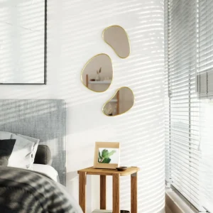 Umbra Set Of 3 Mirrors Pebble - Hubba* Mirrors