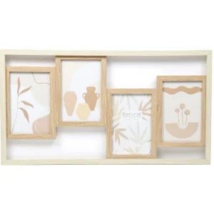 CTG Brands Set Of 4 Photo Frames - 4 X 6* Plates & Wall Frames