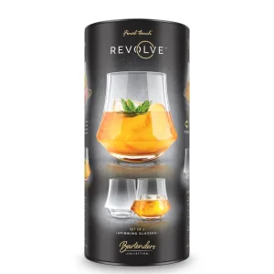 PSI product Set Of 2 Revolve Glasses - 400 Ml* All For Spirits