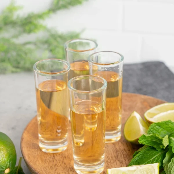 Agence K Set Of 4 Shot Glasses* All For Spirits