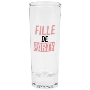 Attitudes Import Set Of 4 Shot Glasses - Girl's Party* All For Spirits