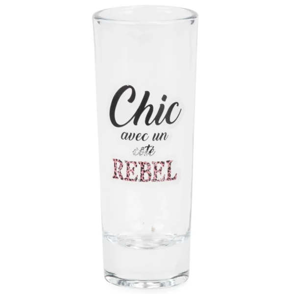 Attitudes Import Set Of 4 Shot Glasses - Girl's Party* All For Spirits