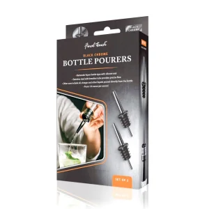 PSI product Set Of 2 Spouts - Black Chrome* All For Wine
