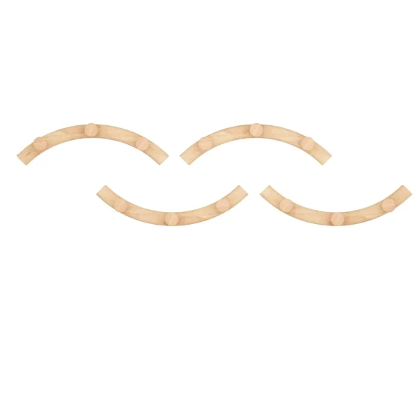 Umbra Set Of 4 Wall Hooks - Slinka* Handles & Hooks