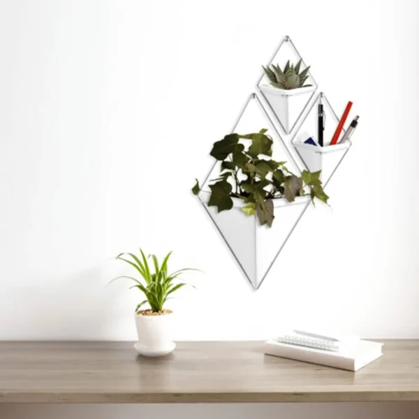 Umbra Set Of 2 Wall Mounted Planters - Trigg* Planters