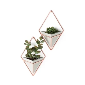 Umbra Set Of 2 Wall Mounted Planters - Trigg* Planters