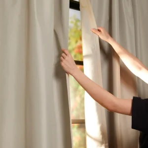 Umbra Set Of Charcoal Blackout Curtains - Twilight* Poles & Curtains