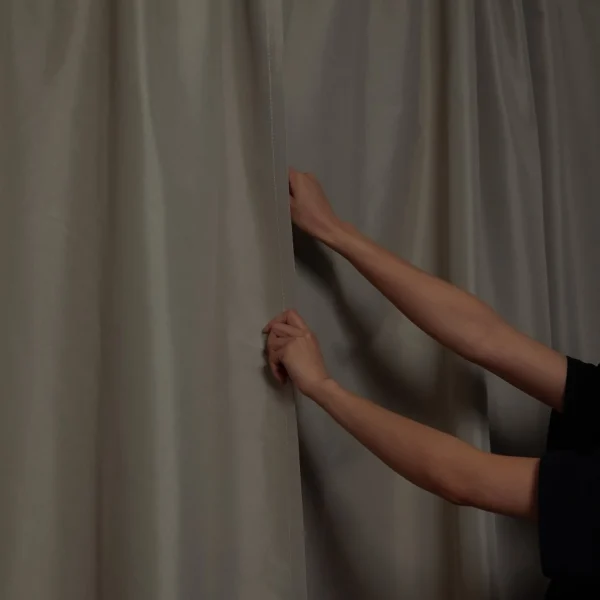 Umbra Set Of Charcoal Blackout Curtains - Twilight* Poles & Curtains