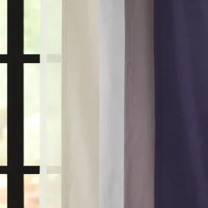 Umbra Set Of Charcoal Blackout Curtains - Twilight* Poles & Curtains