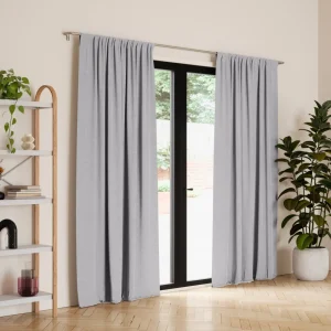 Umbra Set Of Grey Blackout Curtains - Twilight* Poles & Curtains