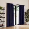 Umbra Set Of Navy Blackout Curtains - Twilight* Poles & Curtains