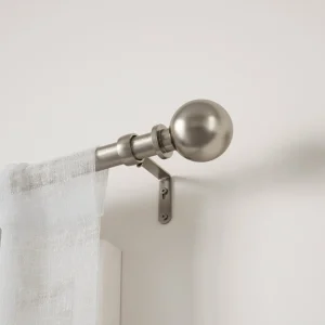 Umbra Silver Curtain Rod - Bolas* Poles & Curtains